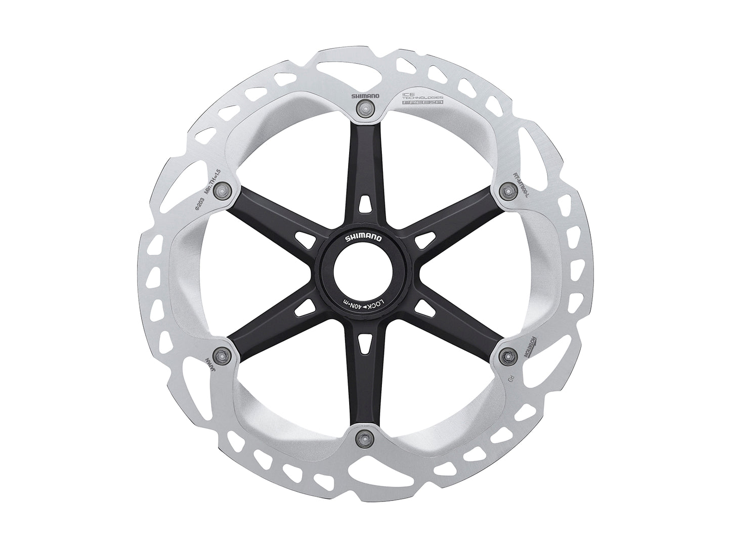XT bremseskive 180mm Centerlock