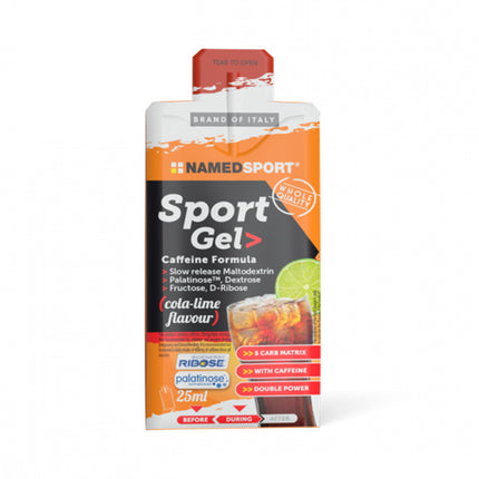 Named Sports Gel Cola/lime 25ml