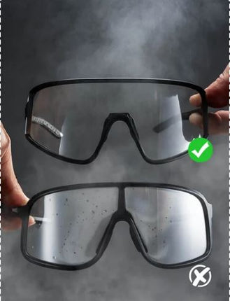 rockbros fotokrom og antidug brille sort